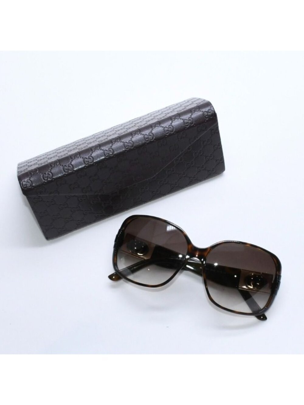 Gucci Sunglasses Eyewear GG S Interlocking G Tortoiseshell